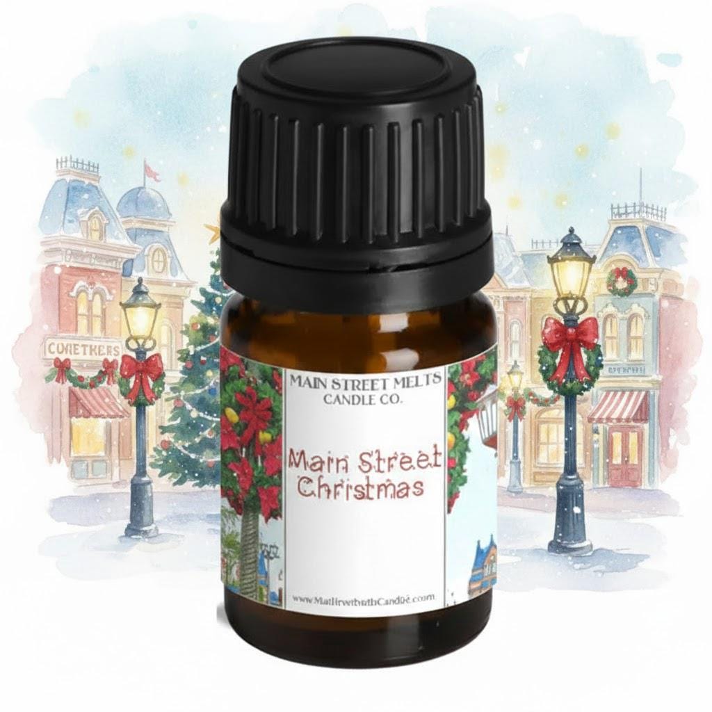 Main Street Christmas | Disney Inspired Fragrance Oil for Diffuser - 5mL