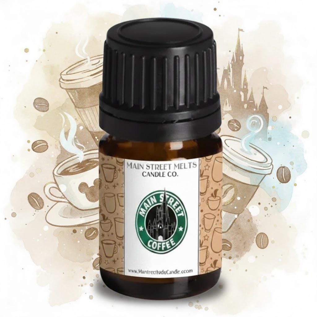 Main Street Coffee | Disney Inspired Fragrance Oil for Diffuser - 5mL