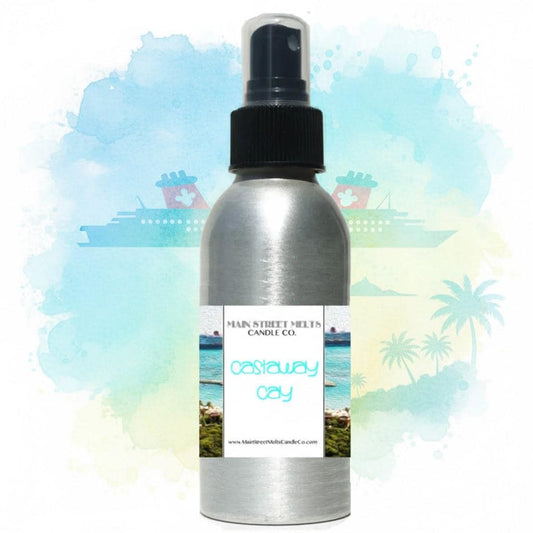 Castaway Cay Cruise Room Spray - Disney Inspired Scent - 4oz Fragrance