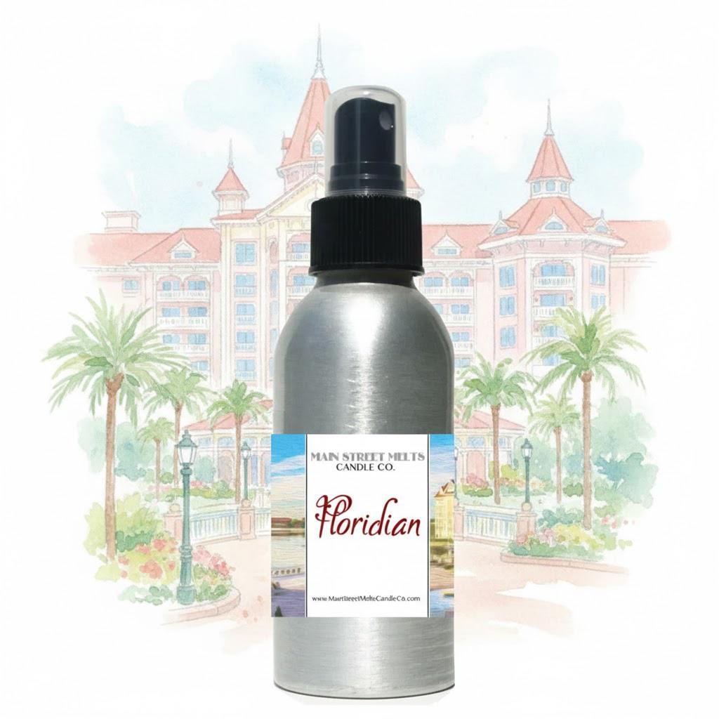 Floridian Resort Room Spray - Disney Inspired Scent - 4oz Fragrance