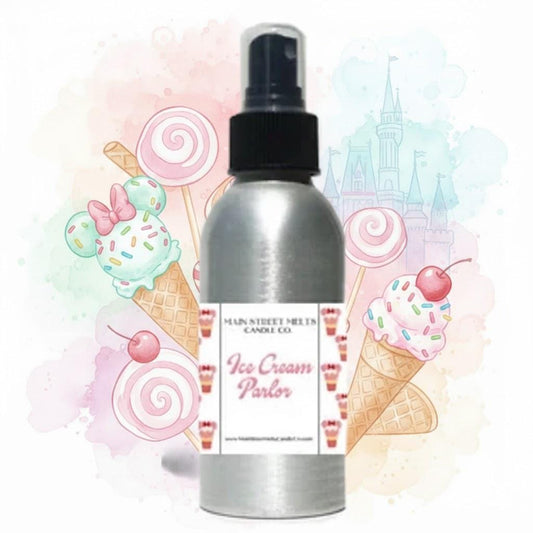 Ice Cream Parlor Room Spray - Disney Inspired Scent - 4oz Fragrance