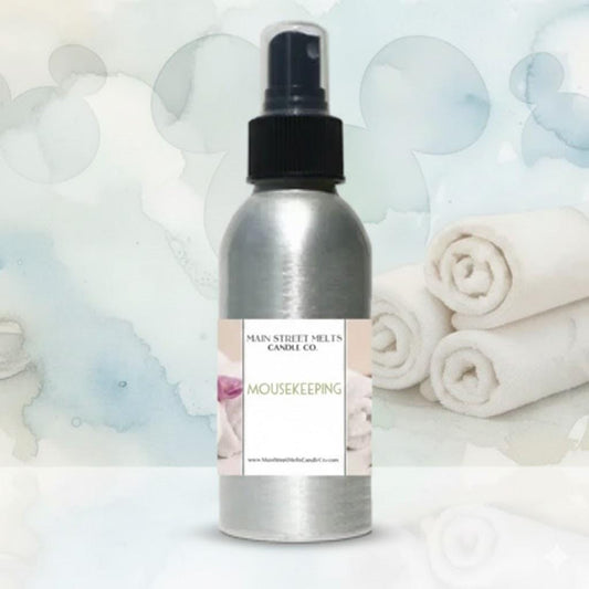 Mousekeeping Room Spray - Disney Inspired Linen Scent - 4oz Fragrance