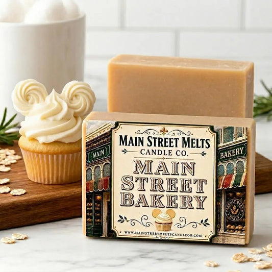 Main Street Bakery Bar Soap Disney Park Inspired Fragrance - Vanilla Scent