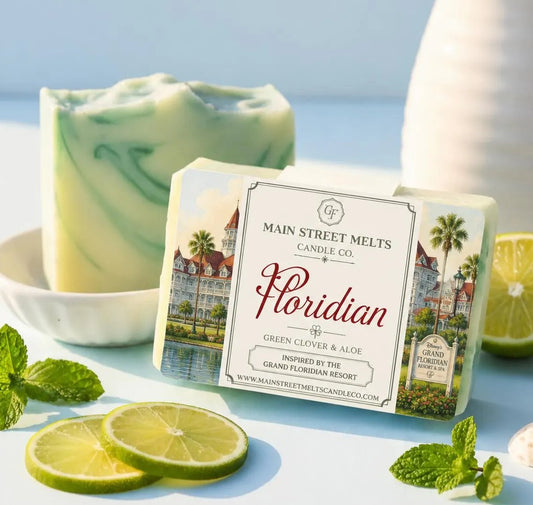 Floridian Disney Inspired Bar Soap Resort Fragrance