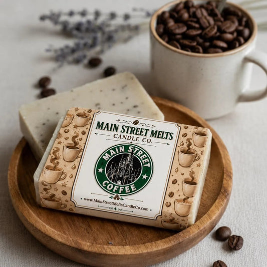Main Street Coffee Disney Inspired Bar Soap