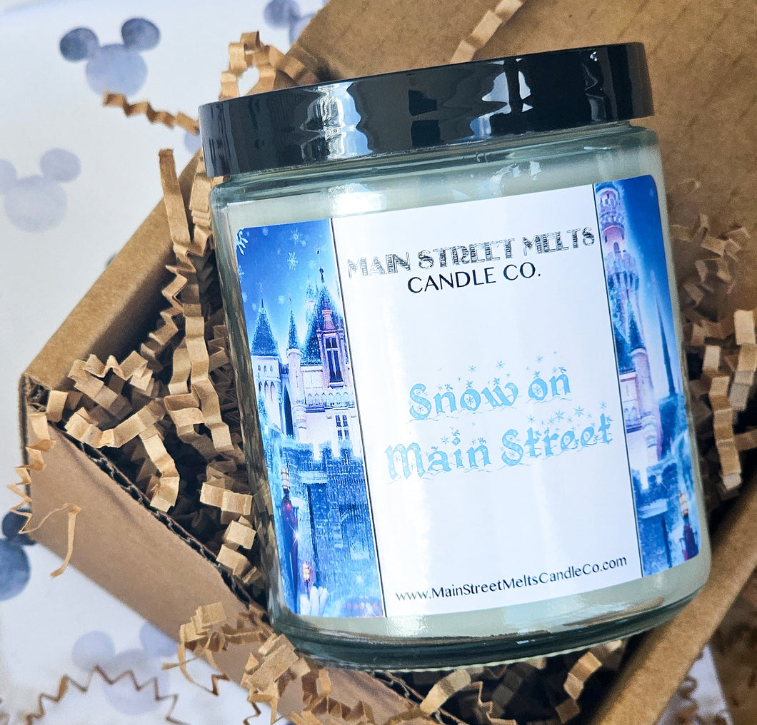 SNOW ON MAIN STREET Candle 9oz