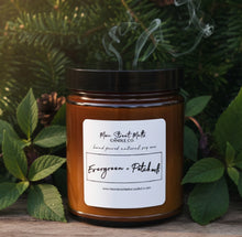 Evergreen + Patchouli 9oz Jar Candle