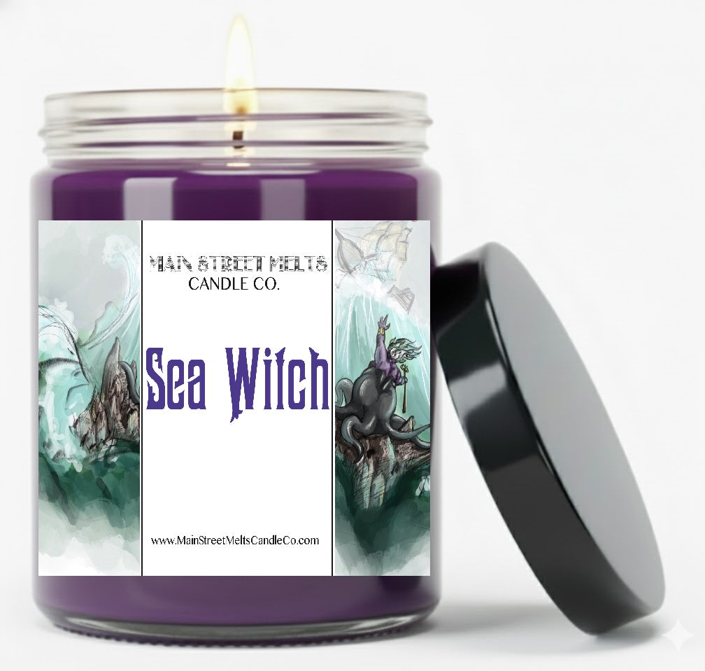 Sea Witch | Disney Inspired Scented Soy Candle - Villain Fragrance