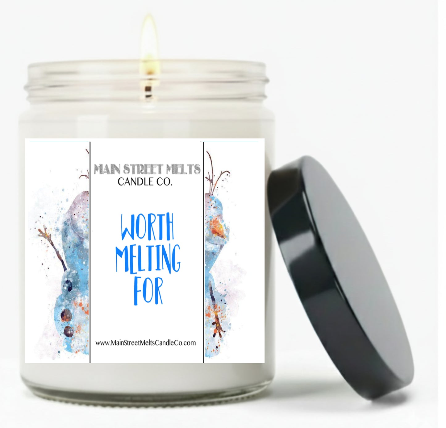 Worth Melting For | Disney Inspired Scented Soy Candle - Cranberry Woods Fragrance