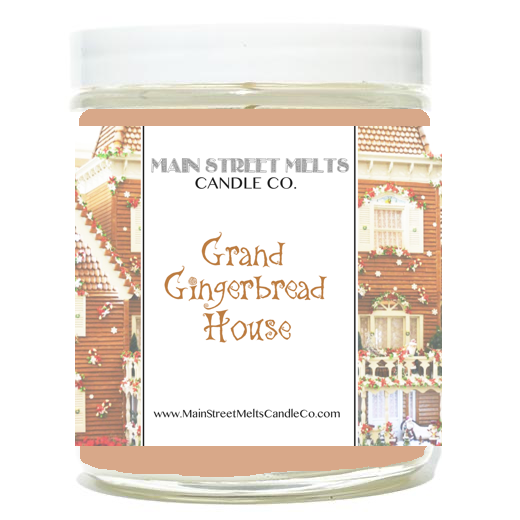 GRAND GINGERBREAD HOUSE Candle 9oz