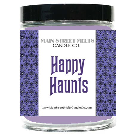 HAPPY HAUNTS Candle 9oz