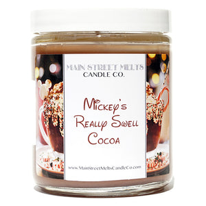 MICKEY'S REALLY SWELL COCOA Candle 9oz