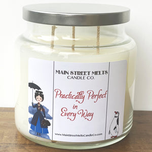 PRACTICALLY PERFECT IN EVERY WAY Candle 18oz