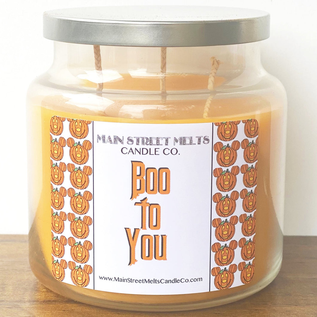 BOO TO YOU Candle 18oz