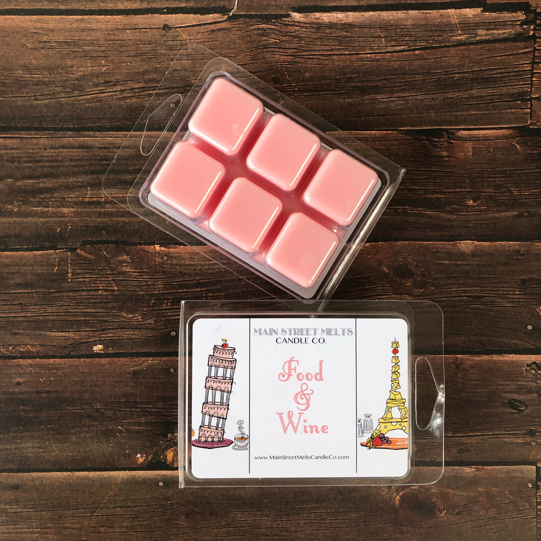 Strawberry Wine Rustic Wax Melt – Scents of Soy Candle Co.