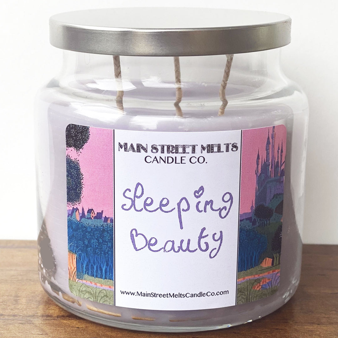 SLEEPING BEAUTY Candle 18oz Main Street Melts Candle Co.